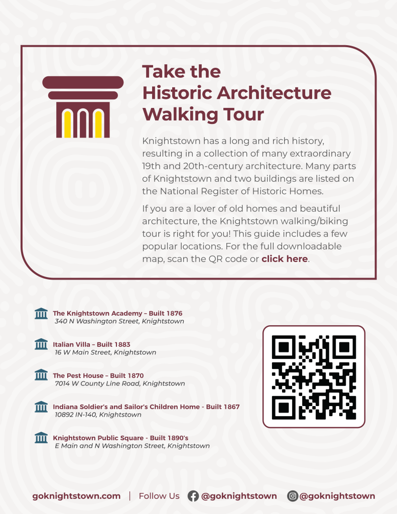 Discover neat things on the Knightstown Historic Architecture Walking Tour. 